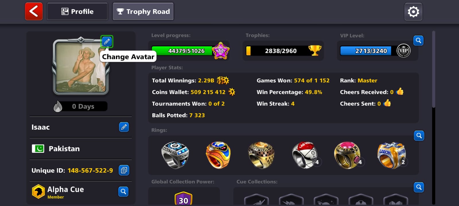 8 Ball Pool Master Level 72 - Image 1