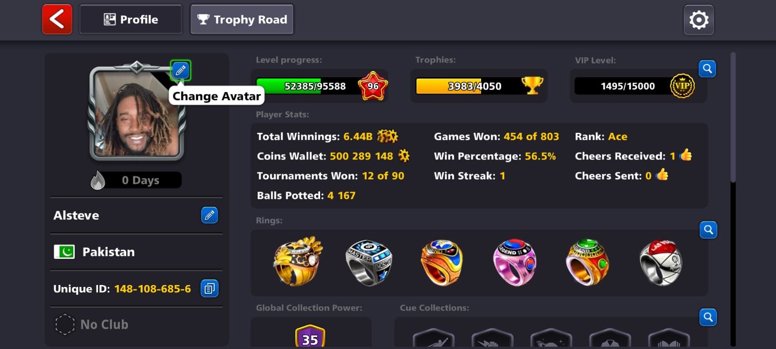 8 Ball Pool Ace Level 96 - Image 1