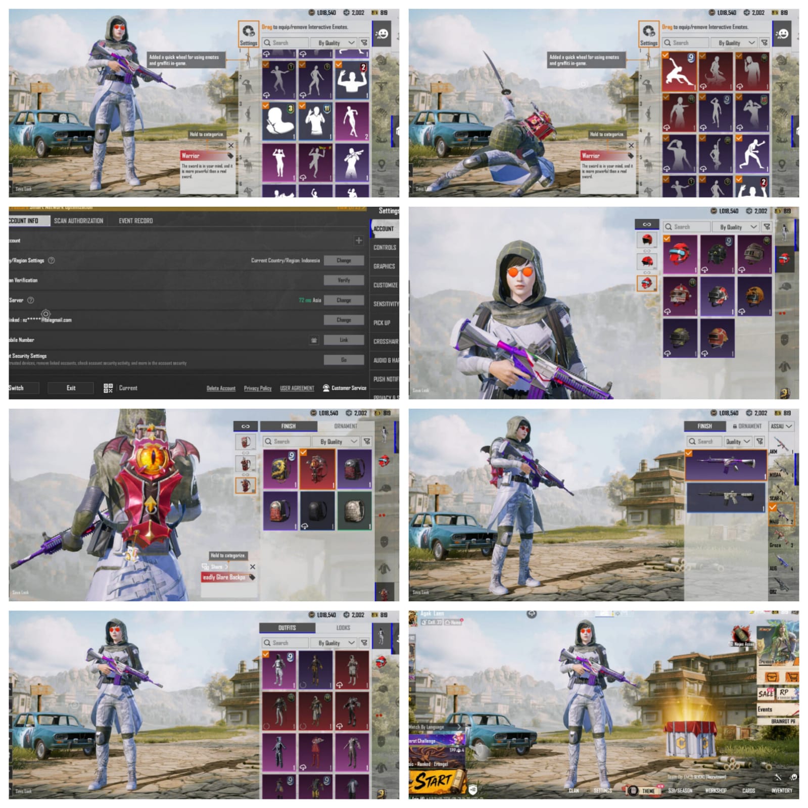 Level 70 Old Inventory