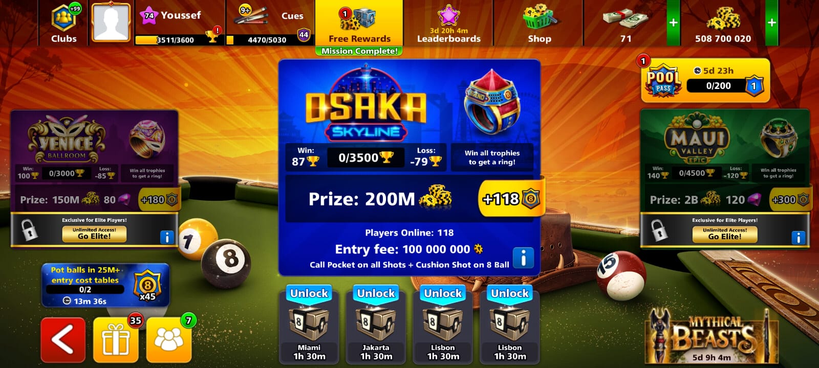 8 Ball Pool Master Level 74 - Image 1