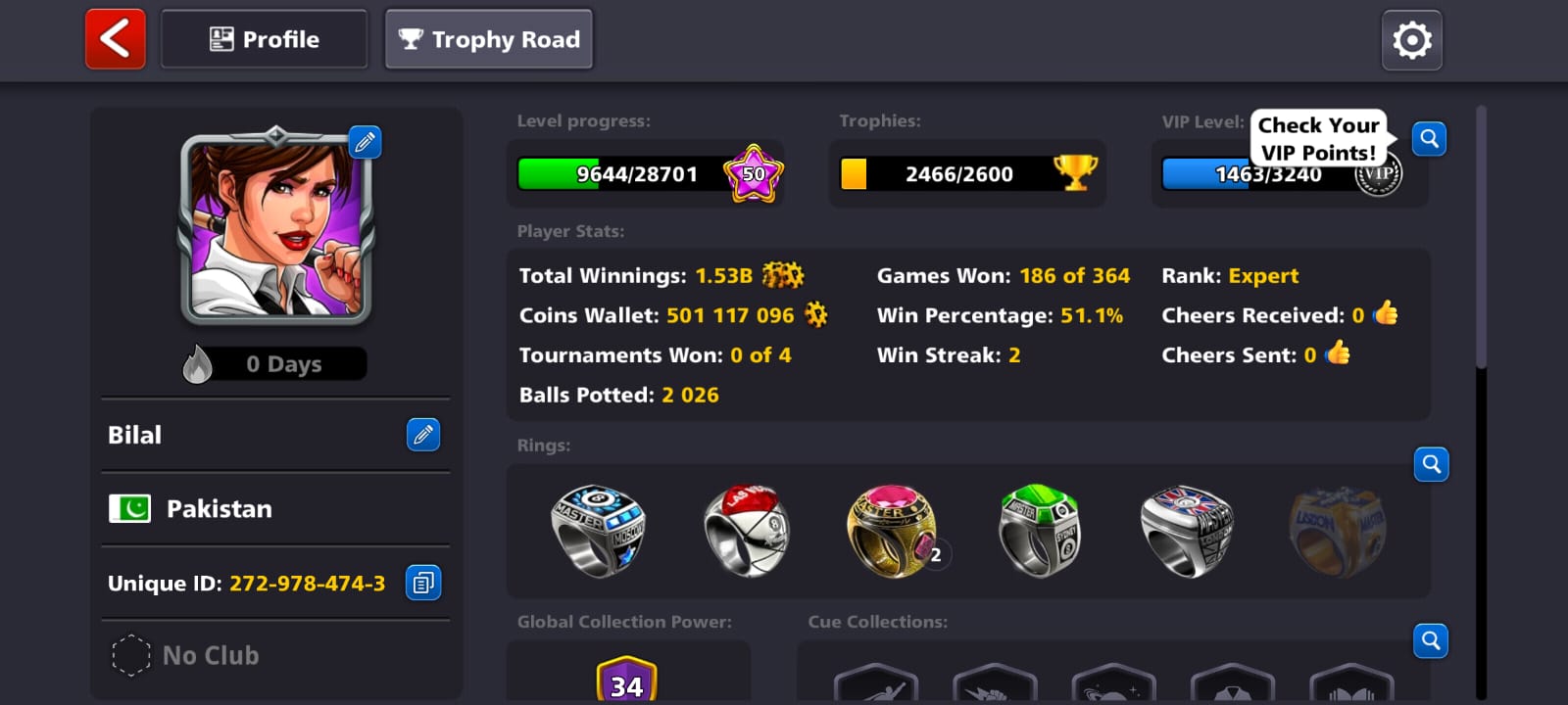 8 Ball Pool Expert Level 50 - Image 1
