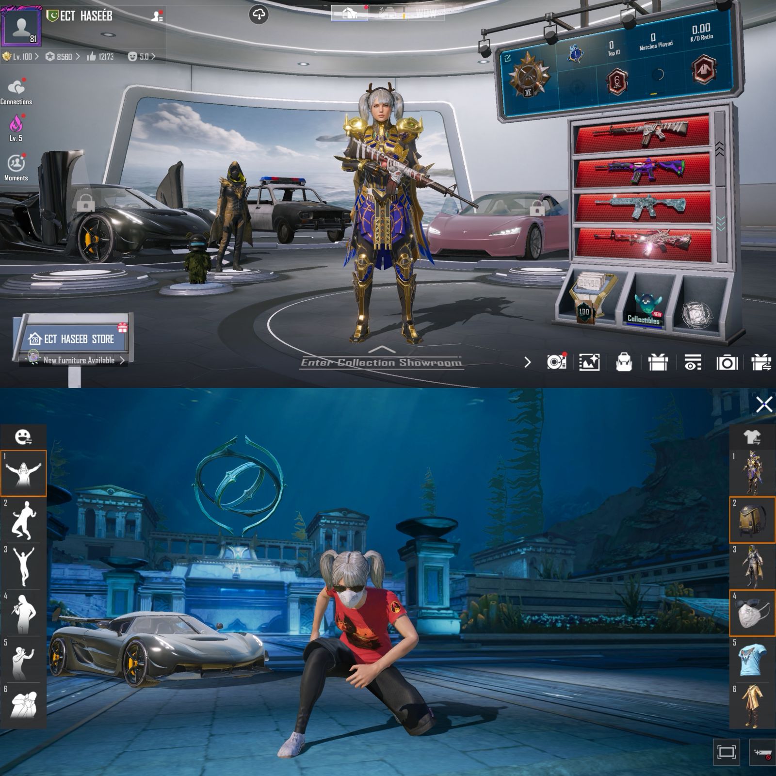 Pharaoh 6 & Jester 4 X-Suits, - Image 1