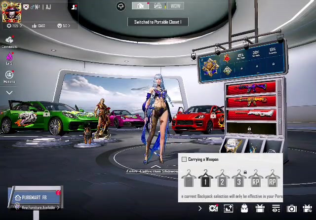 PUBG Mobile Account #1383 - Lvl 79 (Auto Showroom | 4x Porsche | 41x Gunlabs)