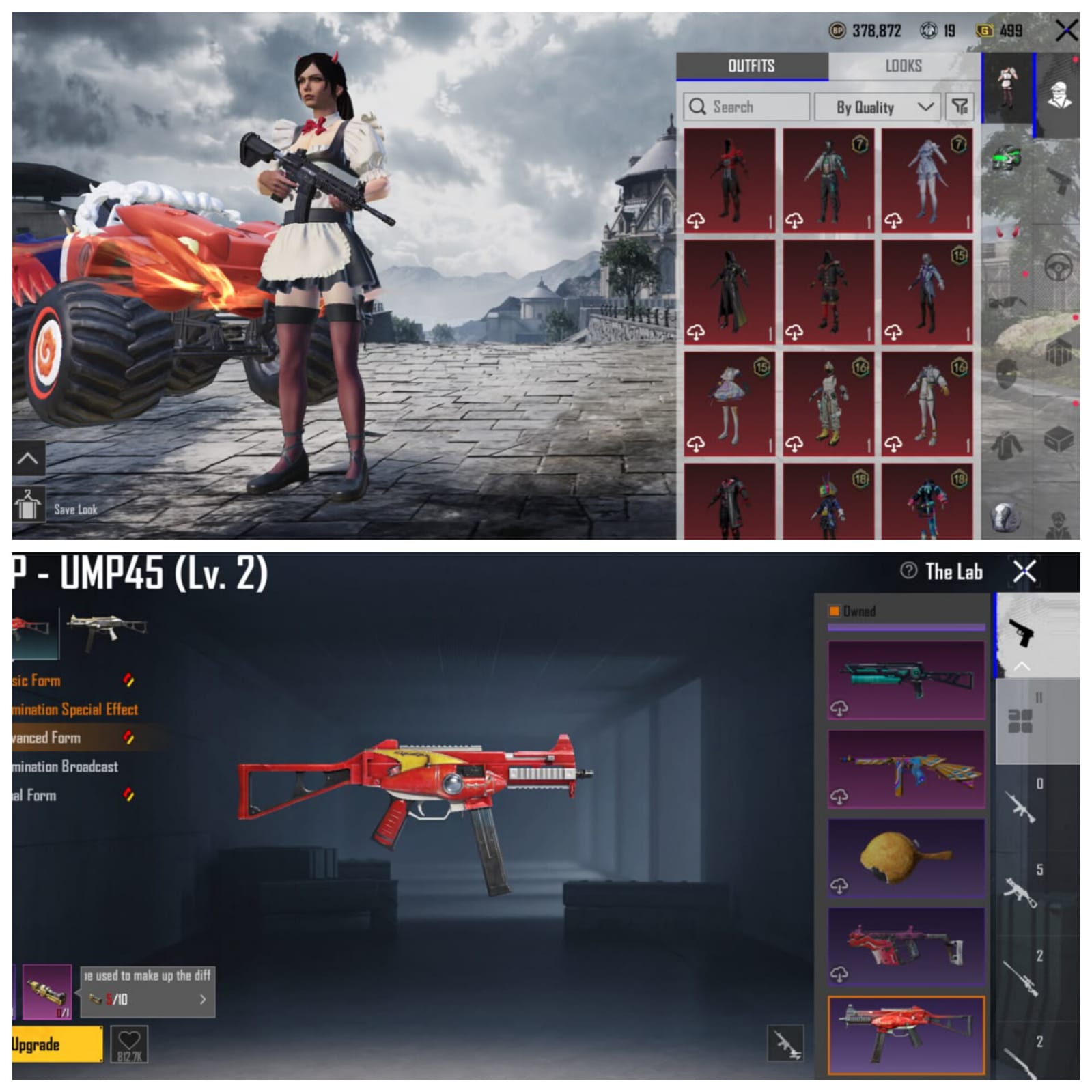 🔥 COLLECTION LVL 44 | 11X LAB GUNS | 21X MYTHICS | LVL 70 MAIN ID | SINGLE MAIL SAFE ⚡